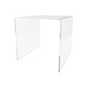 Marketing Holders Acrylic Riser Display Platform 8 Inch Wide Clear