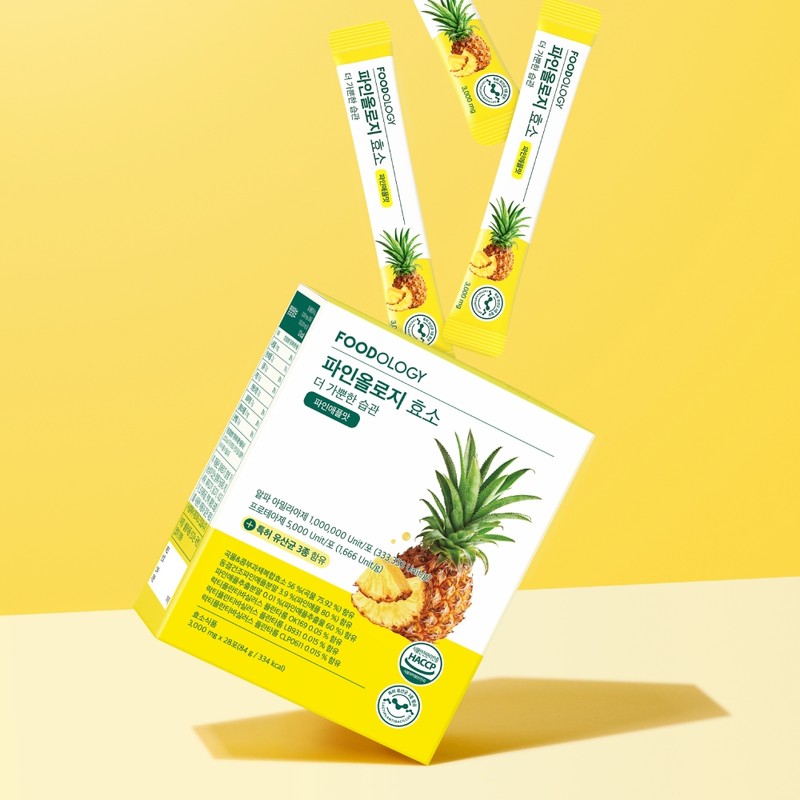 Foodology Pineology High Potency Pineapple Enzyme 28 sachets, 2 packs
