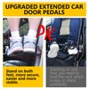 Car Door Step, NATGIC Extended Car Door Pedal U-Shaped Foot