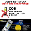 Genssi LED Bulb Halogen Upgrade for High Beam Compatible with