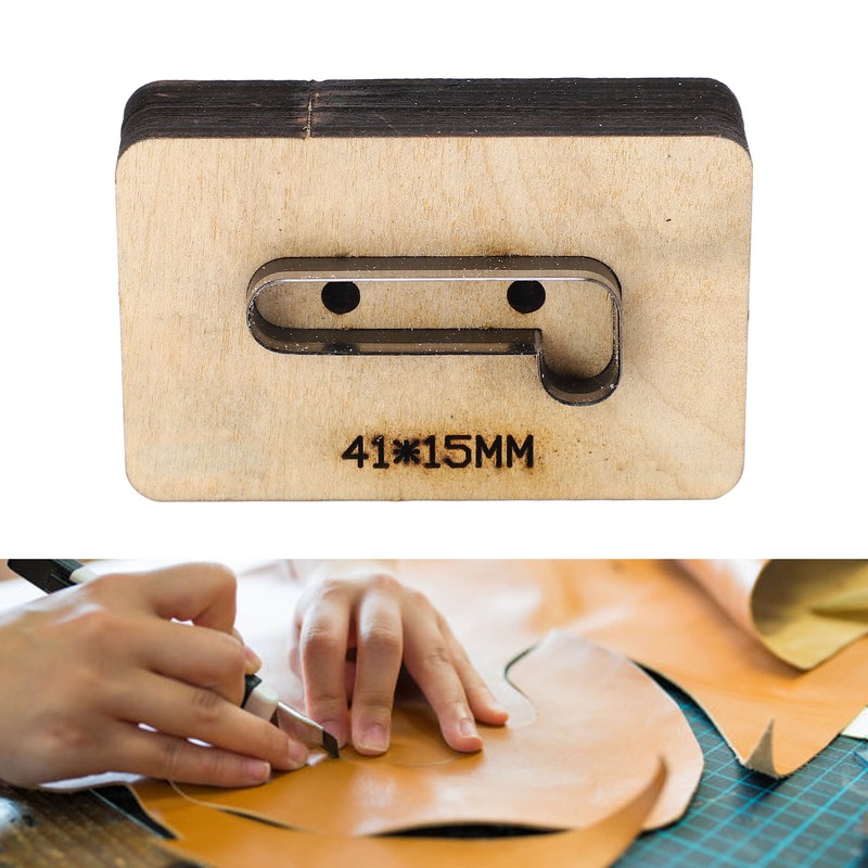 Leather Punching Cutting Die Number 1 Shape High Hardness Alloy