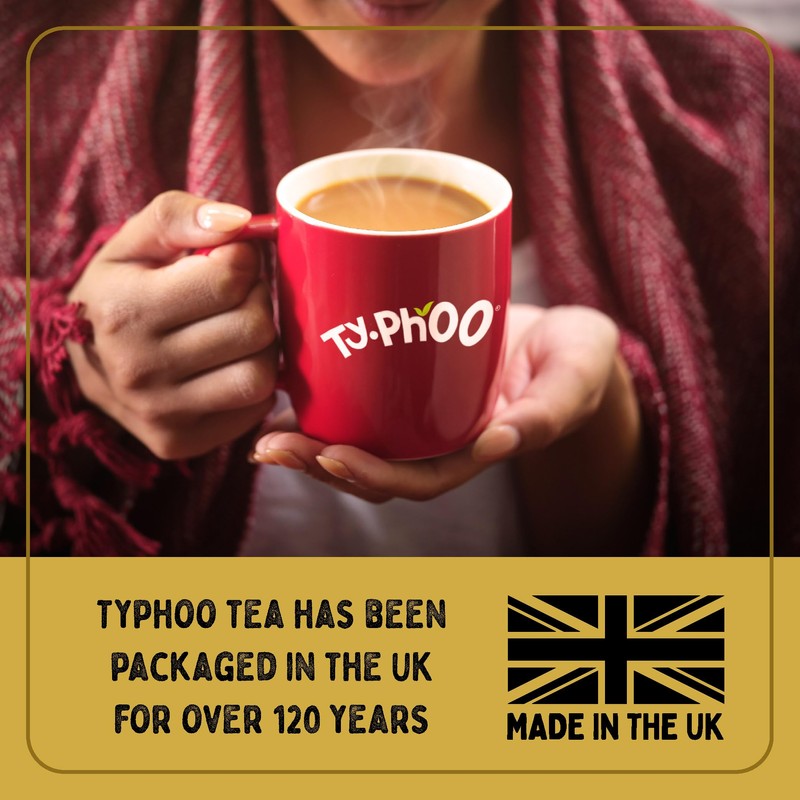 Typhoo Gold • Luxury Black Tea • 80 Tea Bags