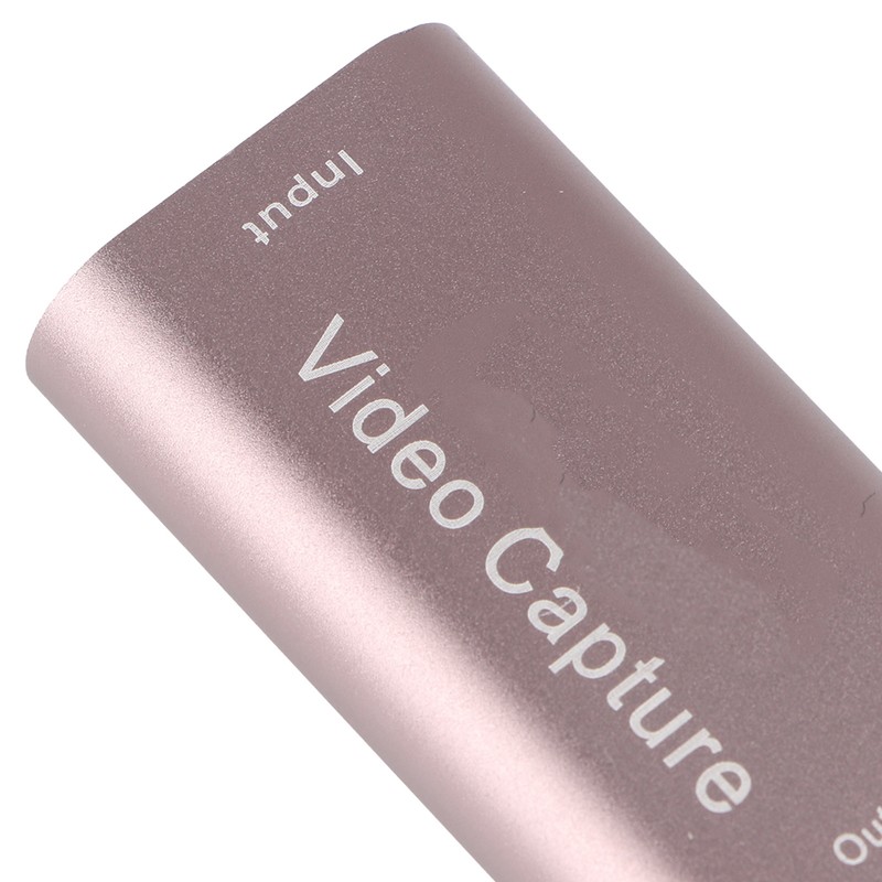 Video Capturing Card 1080P 60Hz USB Interface HD Input Aluminum
