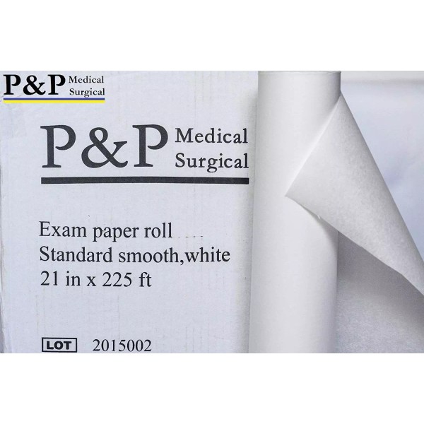 P&P Medical Surgical Disposable Medical Exam Table Paper 21" x