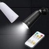 Magnetic LED Wall Light Removable Cordless 360 Degree Rotate Magnetic