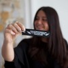 DonJordi FAHR NIEMALS SCHNELLER Keyring for Bikers, Motorcyclists & Motorists