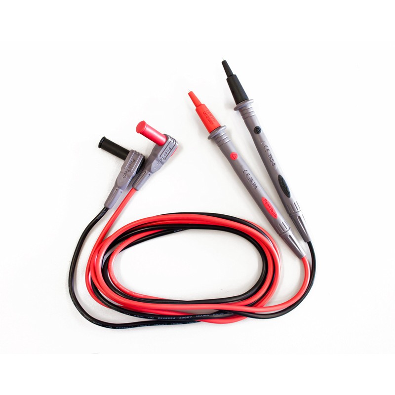 PeakTech 1 Pair of 120cm Multimeter Soft Cords - Safety