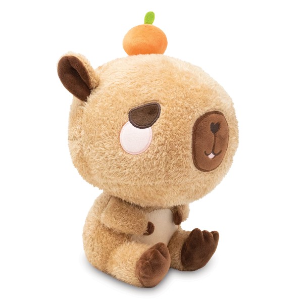 Cuddle Barn PlushGoals - Camden The Calm Capybara | Super Soft Cute Kawaii Collectible Stuffed Animal Plush Toy, 9 inches