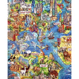 Puzzle: 1000 Wonderful World