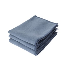 ECP Equine Comfort Products Microfiber Tack Cleaning Towels, Lifts Dirt, Dust & Sweat from Saddles, Bridles & Girths, Polishes Metal & Boots, Chemical-Free Leather Care, for Shows & Daily Use, 3-Pack