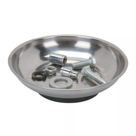 PITTSBURGH - 4" ROUND MAGNETIC BOWL FOR SCREWS & BOLTS  ~STAINLESS~ BRAND NEW