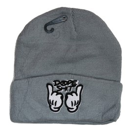 Sun Fashion Unisex Winter Knitted Hat, dope grey