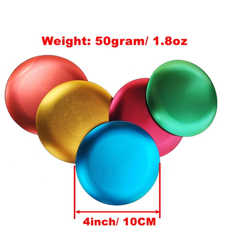 Beasygocean Disc Golf Aluminum Mini Marker, Metal Disc Golf Mini