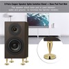 8 Pairs 6 x 36MM Copper Speaker Spike Isolation Stand
