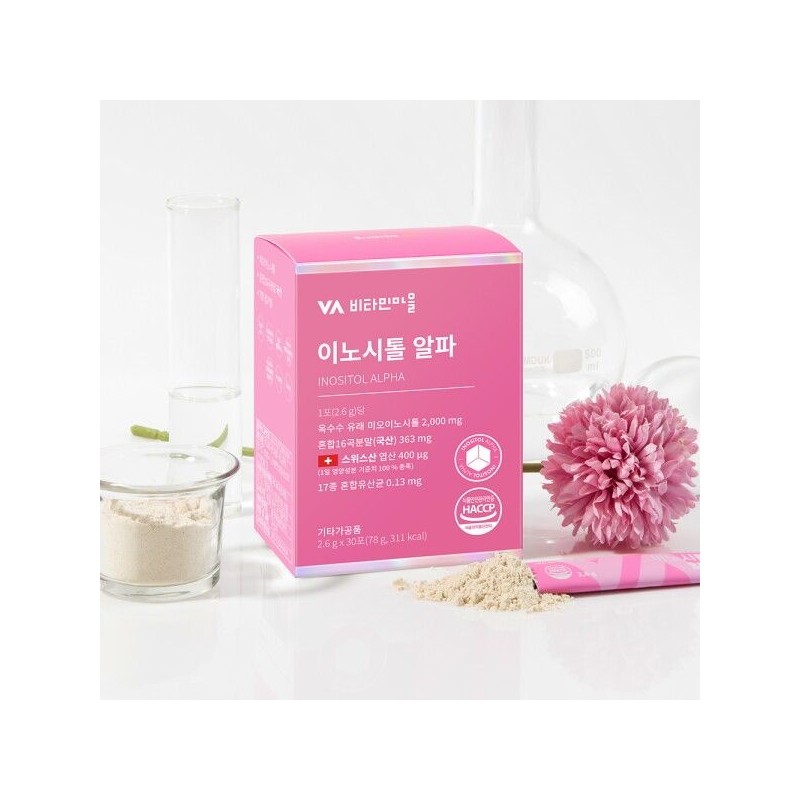 Vitamin Village [Vitamin Village] (30 packets) Inositol Alpha Folic Acid