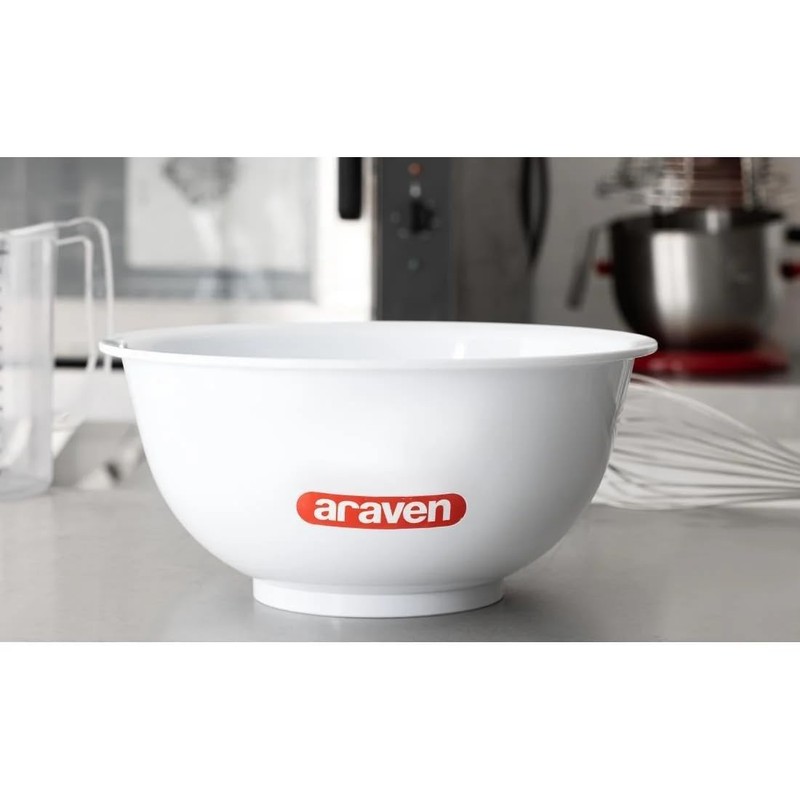Araven J278 Polypropylene Mixing Bowl, 7L Capacity