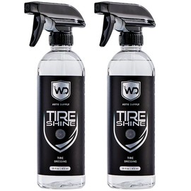 WD Auto Supply Tire Shine - Leaves Tires Looking Wet with No Sling! - Size: 2-Pack