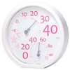 Kureseru thermo-hygrometer Pink CR-170