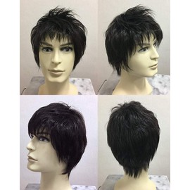 menzufasshonuxiggu Therapeutic Wig menzuuxiggu Natural Wolf FDM – 02 syo-tomidyiamu Therapeutic Wig All Wig o-ruuxiggu Full Head Wig For Men