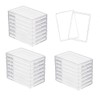Naisfei 30 Pcs Silver Bar Case 30 * 50 mm