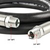 EVIL ENERGY 3/4" Fuel Transfer Hose,Farm Fuel Hose for Dispensing