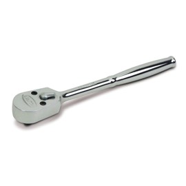 Williams 1/4" Drive 5-1/4" Enclosed Head Ratchet, Compact One-Piece Design with Sealed Head, 36-Tooth Precision, and Mirror-Finish Chrome for Industrial Strength and Cleanability