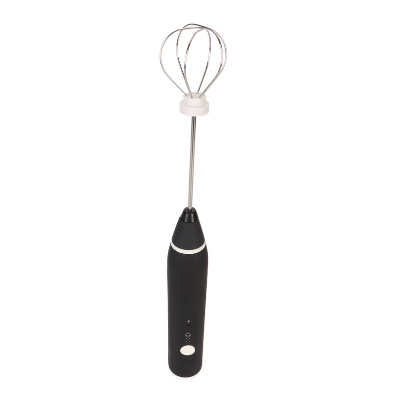 Rechargeable Milk Frother 304 Stainless Steel Handheld Foam Maker Cordless