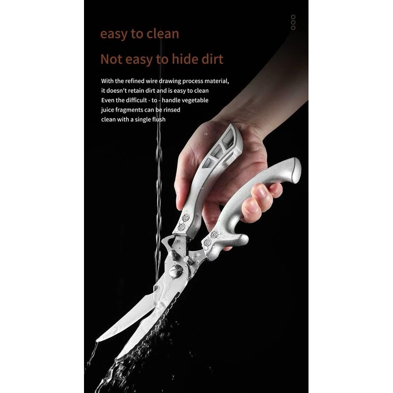 Tutuyao Multi-functional Kitchen Scissors – Heavy Duty Poultry, Meat &