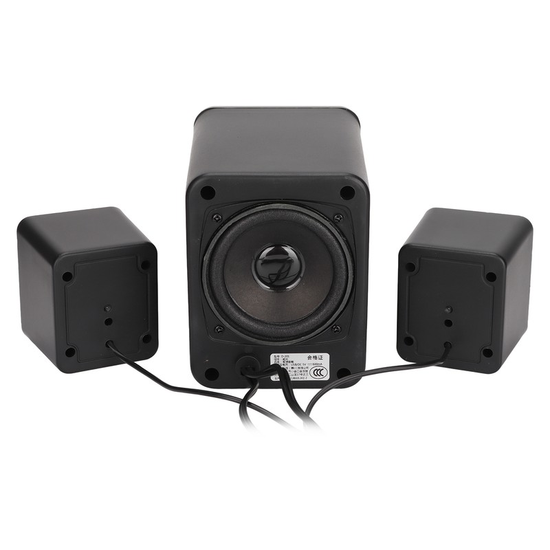 USB Powered Desktop Speakers Computer Speakers with Subwoofer for PC