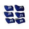 Golf Club Wedge Head Covers 6 Piece Set 48, 52,