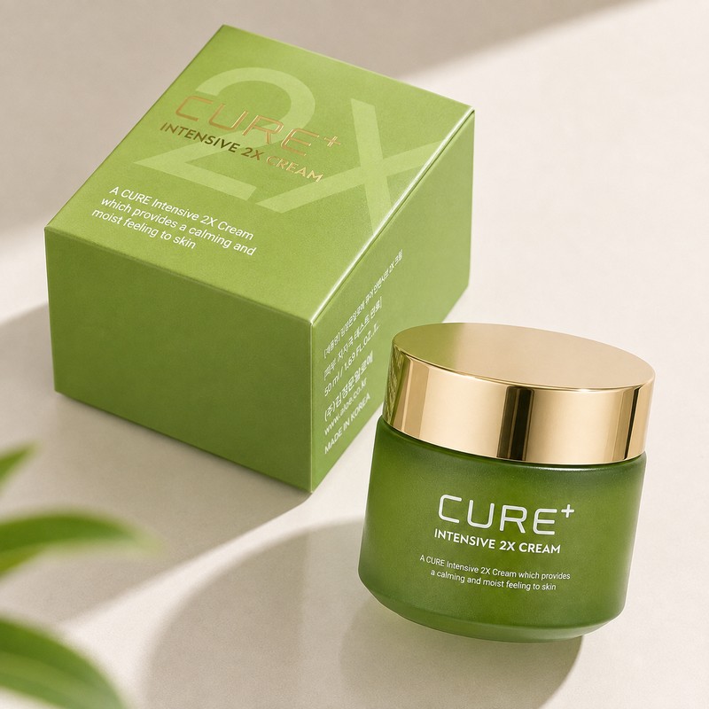 Kim Jeong-moon Aloe 50ml, 1 Cure Intensive 2X Cream 50ml