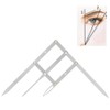 Eyebrow Ruler, Eyebrow Positioning Measurement Microblading Tattoo Eyebrow Ruler Golden