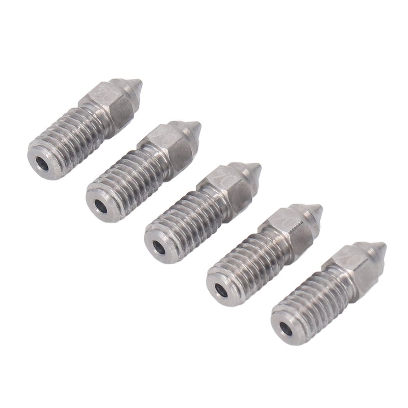 0.4mm Nozzles Kit High Flow High Temp Resistant Stainless Steel