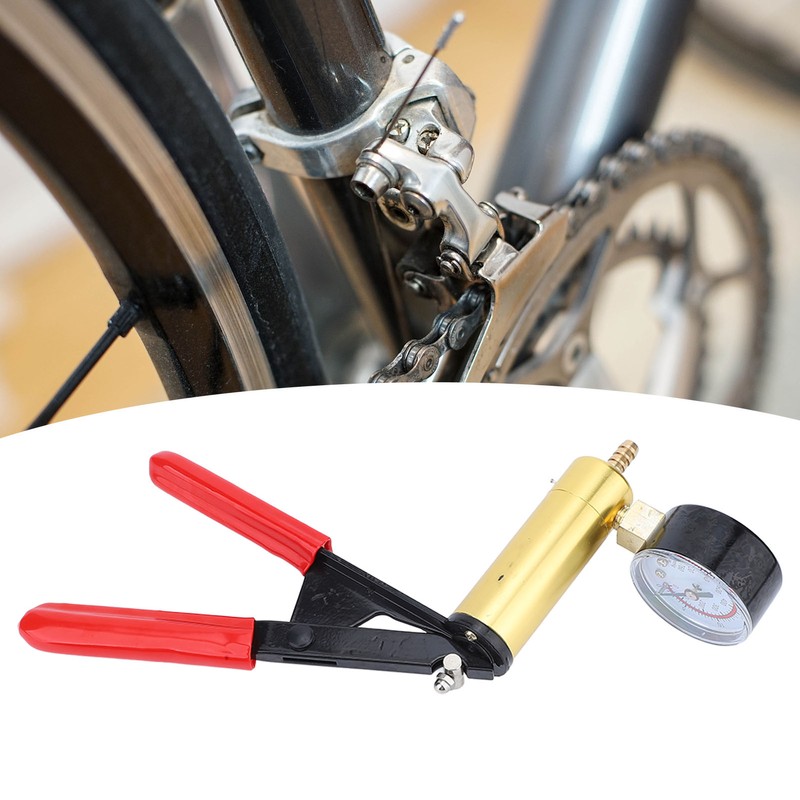 Handheld Vacuum Pump Tester Set Hose Adapter Storage Tank Sealing