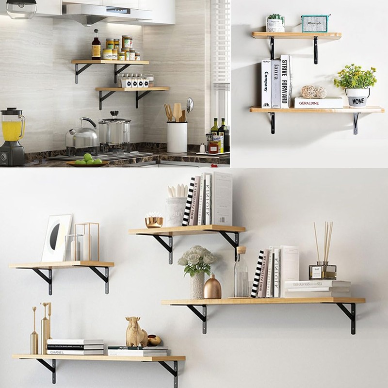 Shelf Bracket, Wall Corner Heavy Duty Bracket, 90 Degree Corner