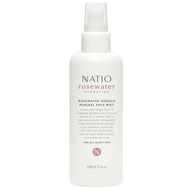 Rosewater Drench Mineral Face Mist by Natio for Women - 6.7 oz Mist