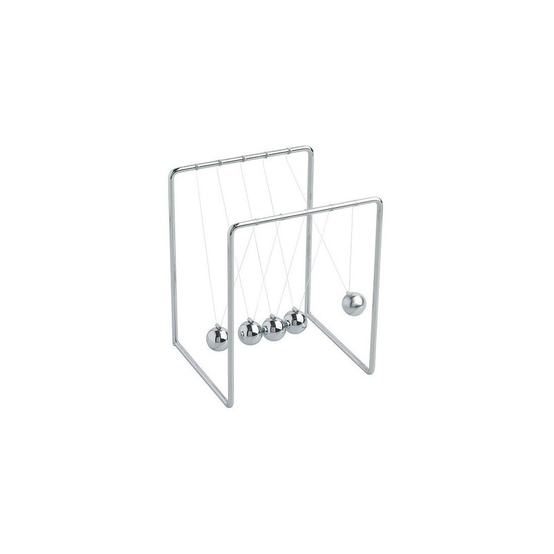 Small Silver Newtons Cradle
