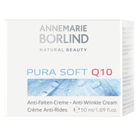 ANNEMARIE BÖRLIND Pura Soft Q10 Anti-Wrinkle Cream (50 ml) - Gives the skin 24-Hour Care, Moisture and Intensive Protection - Prevents premature skin ageing