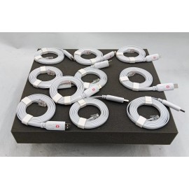 AWM 10x Genuine AWM 30V 60C USB to RJ-45 1.8m USB Console Cable White E321220 2835