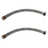 Aumix x2 (Pair) 15mm x 3/4” inch 12mm Bore 500mm