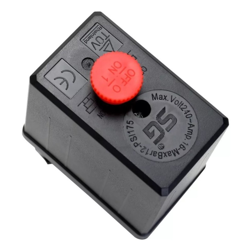 LOVINGCREATE Control Psi 12 Bar Pequeño Compresor De Aire Interruptor