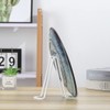 Plate Stands for Display 6 Inch - White Tabletop Easel