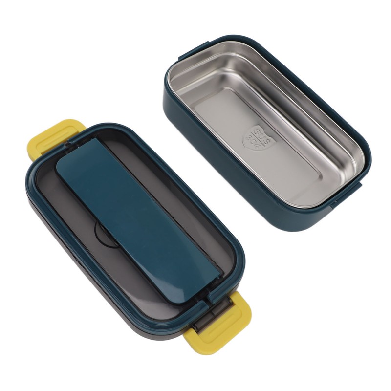 304 Stainless Steel Bento Box Adult Lunch Box Single Layer