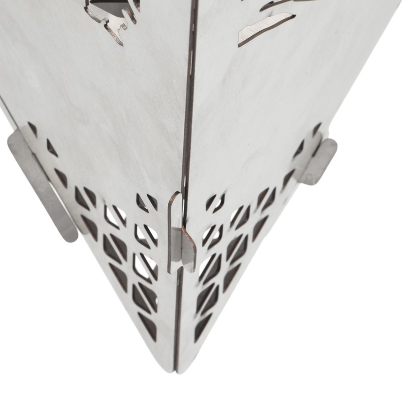 Triangular Campfire Grill Hanger Outdoor Portable Reindeer Bonfire Fire Pit