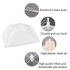 2 Pcs Food Covers, Food Covers Mesh Pop Up, Food
