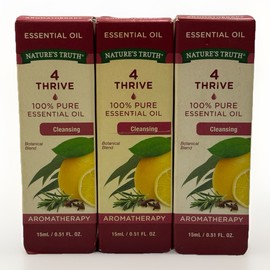 nature truth 3 nature truth essential oil 4 thrive cleansing aromatherapy 0.51oz ea