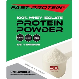 Polvo de Proteína Sin Sabor  Aislado de Suero  30G de Proteína (2 LB)                                                                                 