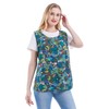 Nanxson Women Cobbler Apron with 2 Patch Pockets, Cotton Printed