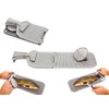 Jaxon Foldable Filleting Board with Stainless Steel Fish Scaler