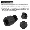 QUARKZMAN 4 Piece Microphone Stand Adapter, 3/8 Female Thread to